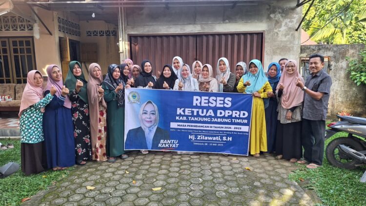 Ketua DPRD Tanjab Timur Reses di Kecamatan Muara Sabak Barat, Serap Aspirasi Masyarakat