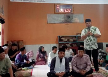 Wabup Beserta Tim Safari Ramadan Pemkab Tanjab Timur Disambut Unsur Forkopimcam Berbak