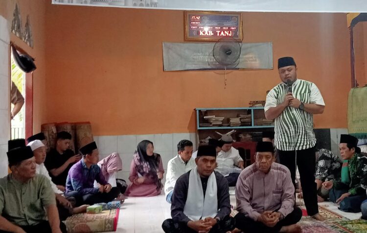 Wabup Beserta Tim Safari Ramadan Pemkab Tanjab Timur Disambut Unsur Forkopimcam Berbak