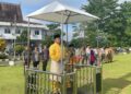 Wabup Robby Menjadi Irup Peringatan Hari Lahir Pancasila di Lingkup Pemkab Tanjab Timur 