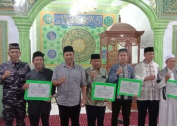 Bupati Romi Pimpin Safari Ramadan Pemkab Tanjab Timur di Kecamatan Nipah Panjang 