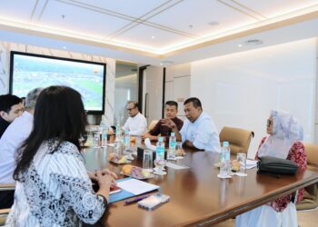 Bupati Tanjab Timur dan Beberapa Jajarannya Bertemu President Director PetroChina