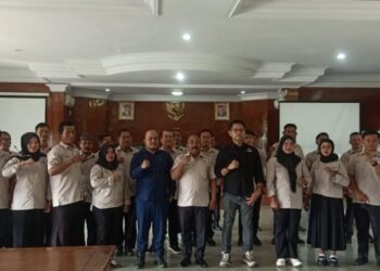 Wabup Robby Hadiri Pelantikan Pengurus KORMI Tanjab Timur