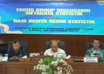 Plt Bupati Tanjab Timur Pimpin Rapat FGD