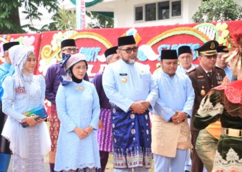 Plt Bupati dan Pjs Gubernur Jambi Hadiri Peringatan HUT Tanjab Timur ke 25