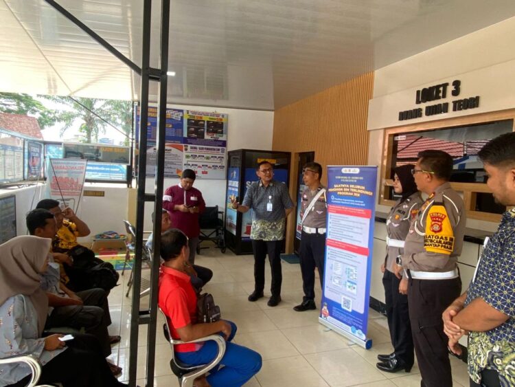 Satlantas Polres Tanjab Timur Memberikan Pelayan Pembuatan SIM yang Mudah