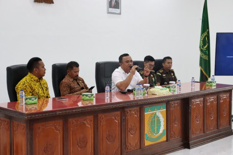 Kejari Tanjab Timur Gelar Penerangan Hukum Sosialisasi Aplikasi Real Time Monitoring Village Management Funding