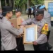 Kapolda Jambi Berikan Penghargaan Kepada BKTM Polsek Sabak Barat