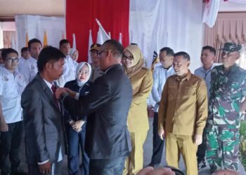 Pengukuhan dan Pelantikan Kepengurusan KONI Tanjab Timur Masa Jabatan 2025-2029 Dihadiri Bupati dan Wakil Bupati