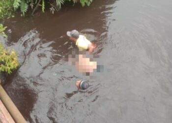 Tubuh Seorang Pria Ditemukan Mengambang di Permukaan Sungai Lagan Tanjab Timur