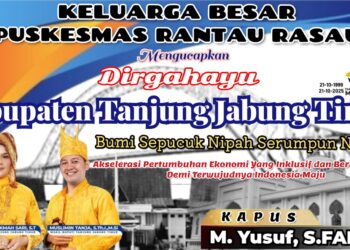 Iklan Ucapan Dirgahayu ke-26 Kabupaten Tanjung Jabung Timur
