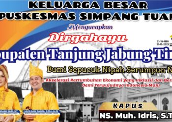 Iklan Ucapan Dirgahayu ke-26 Kabupaten Tanjung Jabung Timur