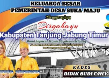 Iklan Ucapan Dirgahayu ke-26 Kabupaten Tanjung Jabung Timur
