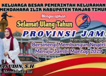 Iklan Ucapan HUT ke-69 Provinsi Jambi