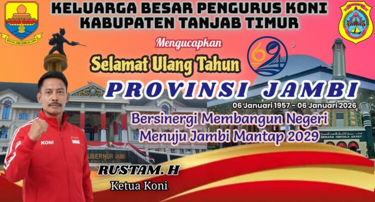 Iklan Ucapan HUT ke-69 Provinsi Jambi