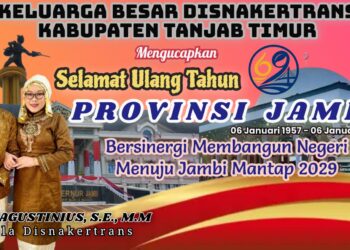 Iklan Ucapan HUT ke-69 Provinsi Jambi