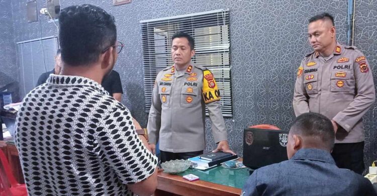 Dalam Waktu Singkat, Tersangka Pembunuhan Pria Dikebun Kelapa Desa Siau Dalam Berhasil Diringkus Jajaran Polres Tanjab Timur