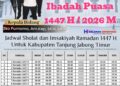 Iklan Ucapan Ramadan Bidang P2P Dinas Kesehatan