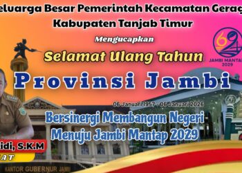 Iklan Ucapan HUT ke-69 Provinsi Jambi