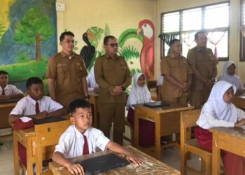 Berjalan Lancar, Pelaksanaan TKA Tingkat SD di Tanjab Timur Diikuti 3.528 Siswa Dari 198 Sekolah