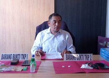 Tim Opsnal Satnarkoba Polres Tanjab Timur Mengamankan Tiga Orang di Perkebunan Sawit Desa Sungai Toman