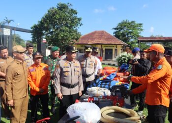 Kapolres Tanjab Timur Pimpin Apel Kesiapsiagaan Penanggulangan Bencana Karhutla Antisipasi El Nino Ekstrem