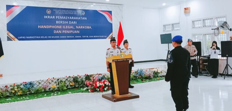 Komitmen Tegas Lapas Narkotika Kelas IIB Muara Sabak, Sesuai Instruksi Kemenimipas dan Ditjenpas Terkait Pelanggaran Petugas Lapas