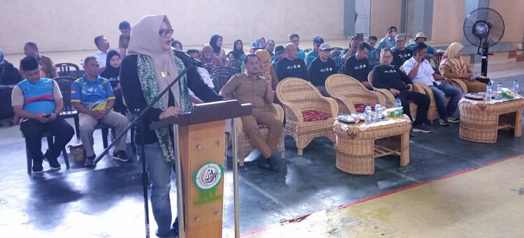 Bupati Dillah Membuka Secara Resmi Kegiatan FLS3N dan O2SN yang Diselenggarakan Dinas Pendidikan Tanjab Timur