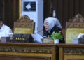 Rapat Paripurna Penyampaian Pendapat Akhir Fraksi dan Penetapan Rekomendasi DPRD Tanjab Timur Atas LKPJ Bupati TA 2025
