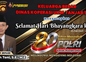 Iklan Ucapan Hari Bhayangkara ke-80