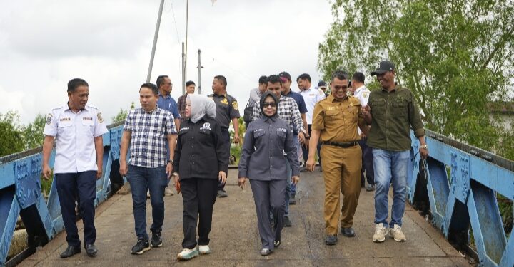 DPRD Tanjab Timur Kawal Percepatan Perbaikan Fender Jembatan Muara Sabak