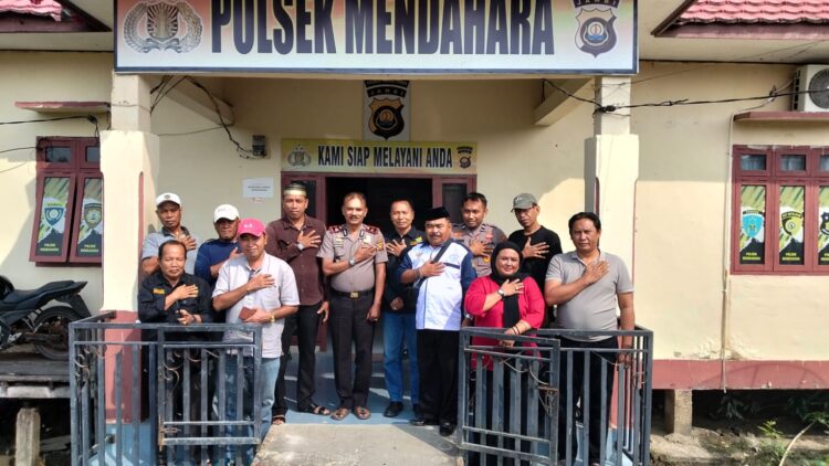 Coffee Morning Jajaran Polsek Mendahara Bersama Media, LSM, Tokoh Masyarakat dan Toko Pemuda, Bukti Kekompakan yang Kuat