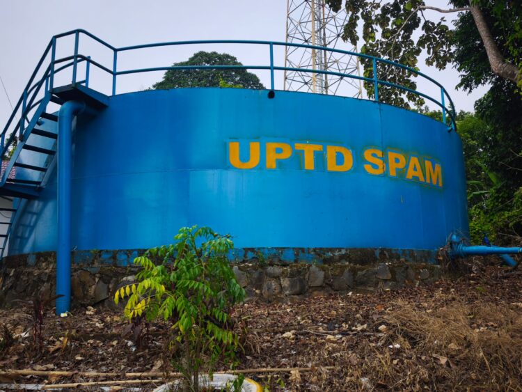Ditengah Kondisi Kemarau, UPTD SPAM Tanjab Timur Maksimalkan Pendistribusian Air Bersih