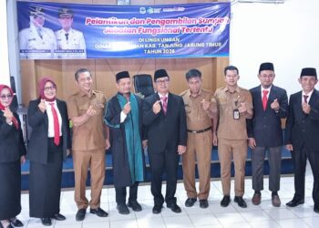 Dinkes Tanjab Timur Perkuat SDM Kesehatan, Tujuh Pegawai Dilantik dalam Jabatan Fungsional