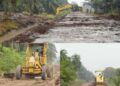 Jalan dan Tanggul TMMD 130 di Desa Merbau Terus Dikebut, Progres Fisik Tembus 23 Persen
