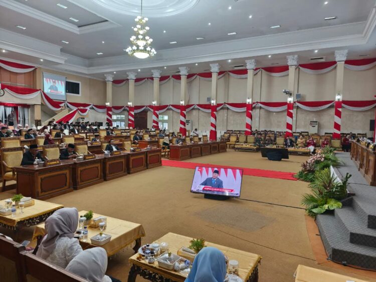 DPRD Tanjab Timur Ikuti Pidato Kenegaraan Presiden, Perkuat Semangat Persatuan dan Pembangunan